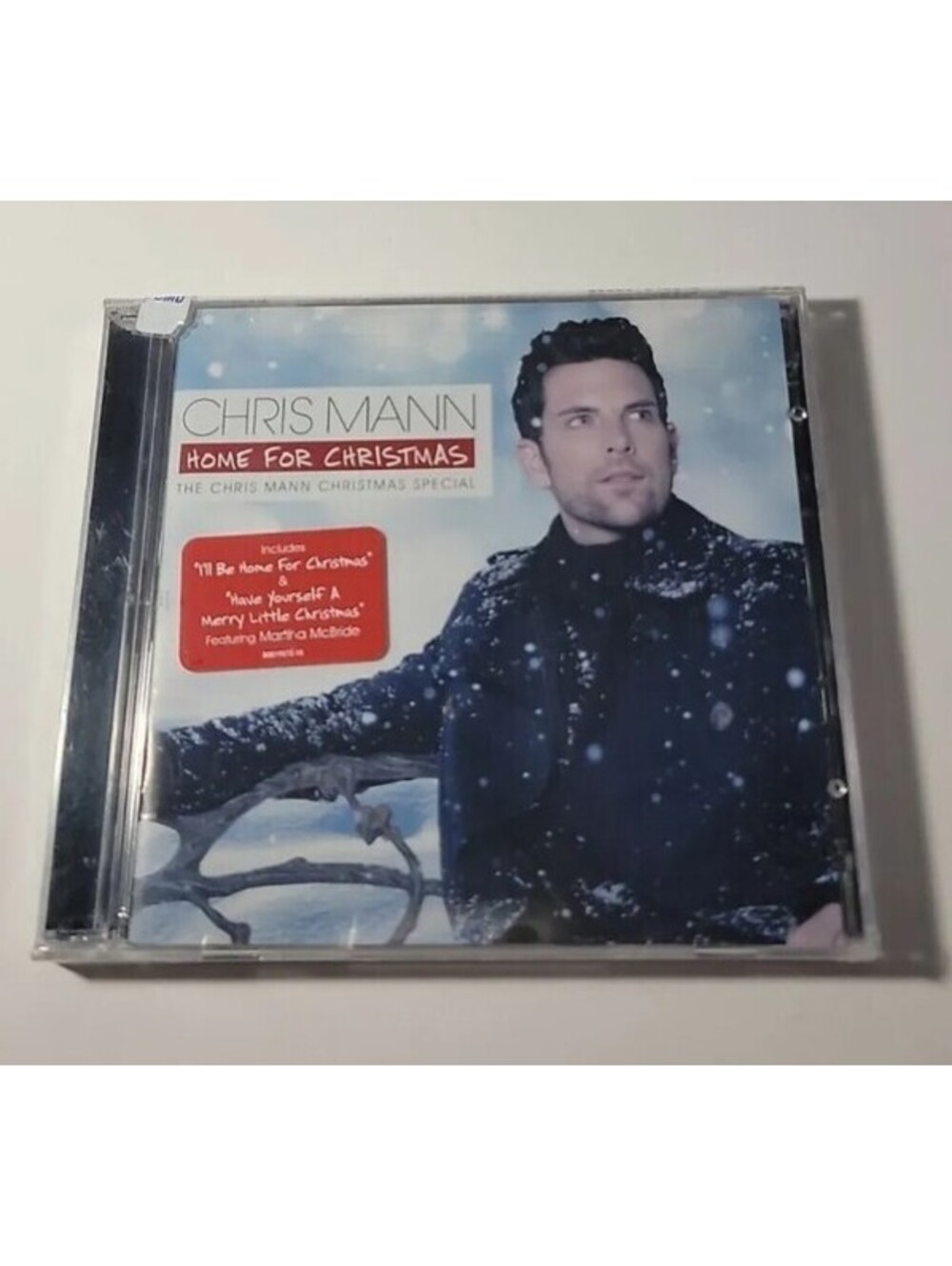NEW Chris Mann Home for Christmas CD + DVD Christmas Special Martina McBride